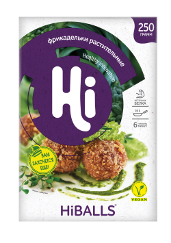 Растительные Фрикадельки HiBalls замороженные, 250 г