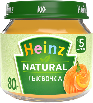 Пюре тыквочка с 4 месяцев, 80 г