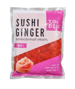 Имбирь маринованный розовый, 1 кг