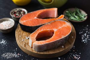 Форель радужная потрошеная с головой мороженная, 3-4  кг