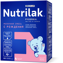 Смесь молочная сухая Nutrilak Premium (Нутрилак Премиум) 1 адаптированная, 300 г