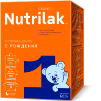 Смесь молочная сухая Nutrilak Basic (Нутрилак Базик) 1 адаптированная, 600 г
