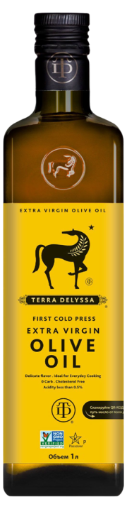 Масло оливковое нерафинированное высшего качества Extra Virgin, 1 л
