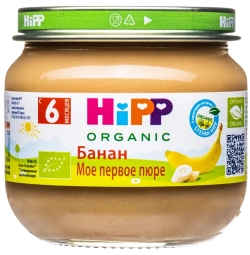 Пюре HiPP (Хипп) Банан, 80 г