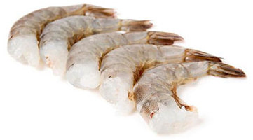 Креветки ваннамей без головы без вены в панцире легкой очистки с/м IQF 16/20, 1 кг