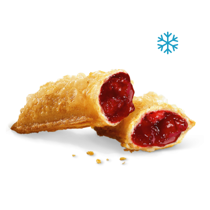 Пирожок с вишневой начинкой, 85 г (для приготовления во фритюре) 