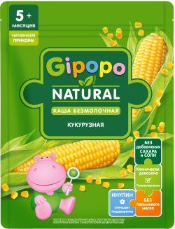 Каша безмолочная Кукурузная, 180 г
