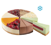 Пирог сырный Чизкейк Ассорти микс замороженный,  2 кг (16 порций)