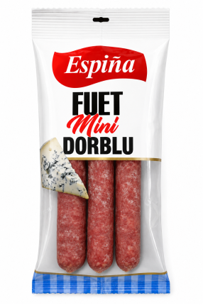 Колбаса сыровяленая полусухая Фуэт-мини DorBlu, 60 г