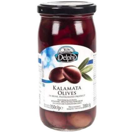 Маслины Каламата с косточкой, 350 г