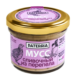 Мусс сливочный из перепела, 90 г