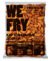Картофельные дольки со специями и кожурой в панировке (W01) быстрозамороженные Premium We Fry, 2,5 кг