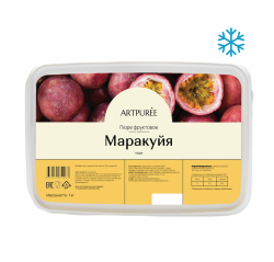 Пюре Маракуйя (мякоть без семечки) замороженное, 1 кг