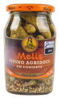 Огурцы корнишоны маринованные, 370 мл/350 г (масса продукта 190 г)