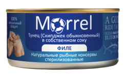 Тунец филе в собственном соку, 185 г