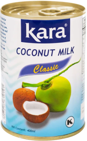 Молоко на основе мякоти кокосового ореха 17% Coconut milk, 400 мл