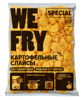 Картофельные Слайсы без панировки (SL01) быстрозамороженные Special We Fry, 2,5 кг