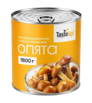 Опята консервированные, 3100 мл/2840 г (масса продукта 1800 г)