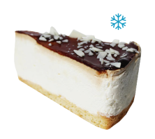 Пирожное Чизкейк с белым шоколадом замороженный, 1,08 кг (12 порций) 
