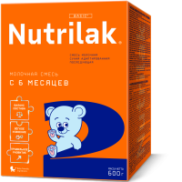 Смесь Нутрилак 2 молочная, 600г