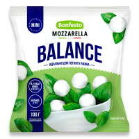 Сыр мягкий Моцарелла Balance 30% (MINI), 100 г
