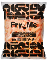 Картофель фри сладкий (БАТАТ) 9х9 мм (BAT9) Fry Me Premium, 2,5 кг