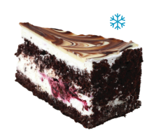 Торт Матрица с черной смородиной замороженный, 1,08 кг (12 порций)