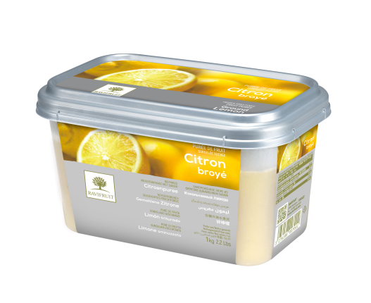 Замороженное пюре из фруктов с добавлением сахара Лимон, 1 кг