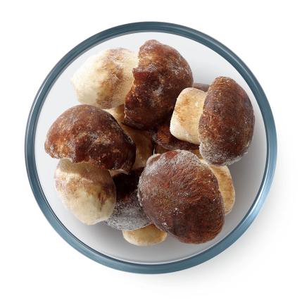 Белые грибы экстра целые быстрозамороженные, 1 кг