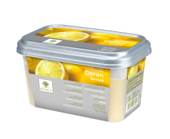 Замороженное пюре из фруктов с добавлением сахара Лимон, 1 кг