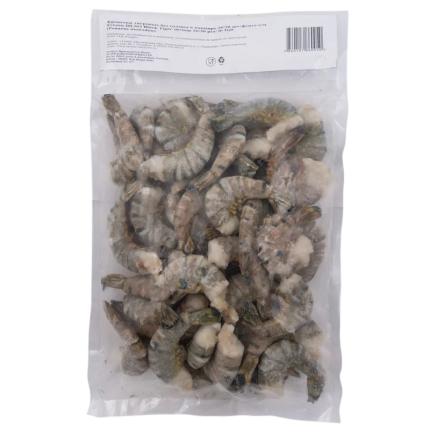 Креветки ваннамей с/м, б/головы в панцире, б/ вены  easy peel 26/30, 1 кг