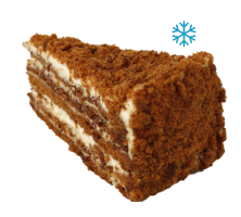 Торт Медовик замороженный, 1,08 кг (12 порций)