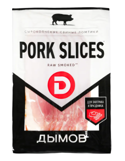 Бекон сырокопченый Pork slices нарезка, 150 г