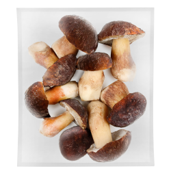 Белые грибы 1 сорт целые быстрозамороженные, 1 кг