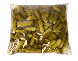 Огурцы маринованные (9-12 см целые), 9 кг (масса продукта 5 кг) 
