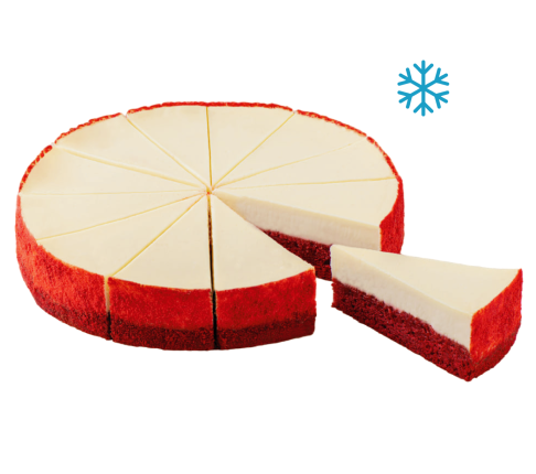 Пирог сырный Чизкейк Красный бархат замороженный, 1,5 кг (12 порций) 