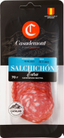 Колбаса Сальчичон экстра сыровяленая полусухая нарезка, 70 г 