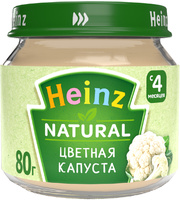 Пюре цветная капуста с 4 месяцев, 80 г