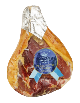Ветчина сыровяленая Окорок Прошутто Крудо нога, около 6  кг