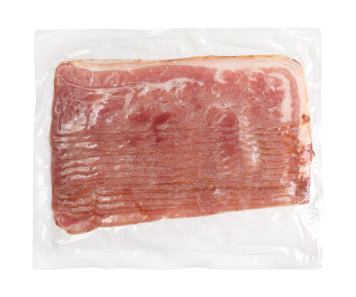 Бекон копчено-вареный нарезка, 500 г 