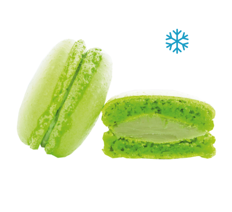 Пирожное Макарон с начинкой фисташка замороженное, 1 упак/25 шт*17 г Заказ кратно 25 шт 