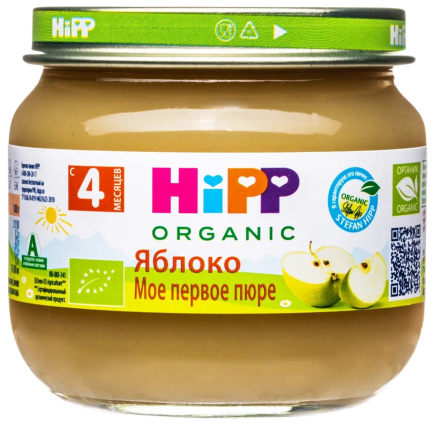 Пюре HiPP (Хипп) Яблоко, 80 г