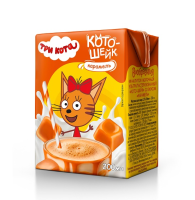 Напиток молочный ультрапастеризованный «Кото-шейк» со вкусом «Карамель». Массовая доля жира 1,5%, 200 мл.