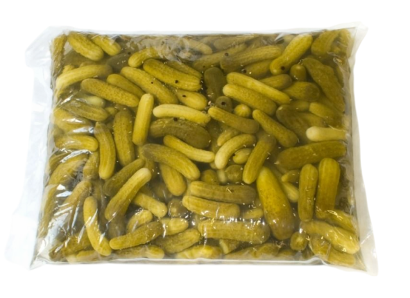 Огурцы маринованные  (6-9 см целые), 9 кг (масса продукта 5 кг)