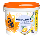 Майонез универсальный 67%, 10 л/ 9,4 кг