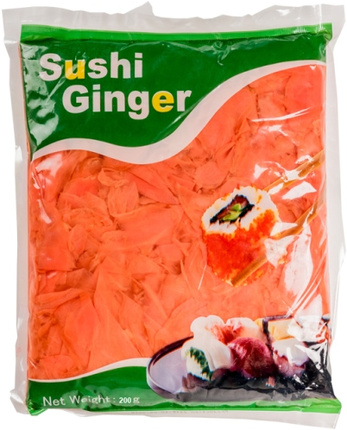 Имбирь маринованный Розовый, 200 г