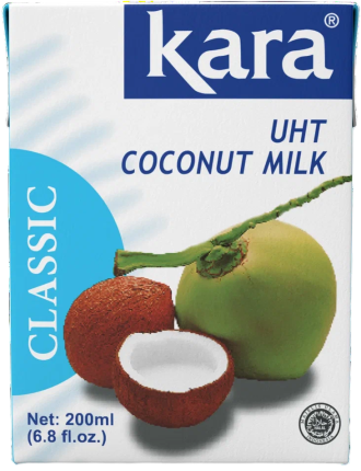 Молоко на основе мякоти кокосового ореха 17% Coconut milk, 200 мл 