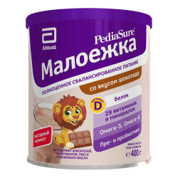 Смесь ПедиаШур Малоежка со вкусом шоколада, 400 г 