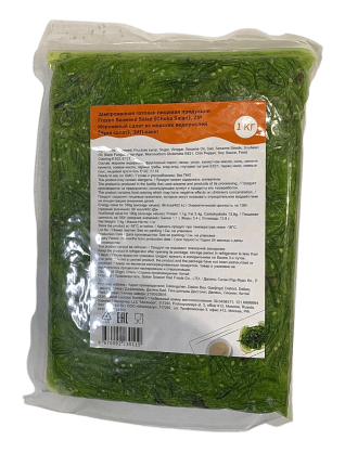 Салат Чука из морских водорослей мороженый, 1 кг