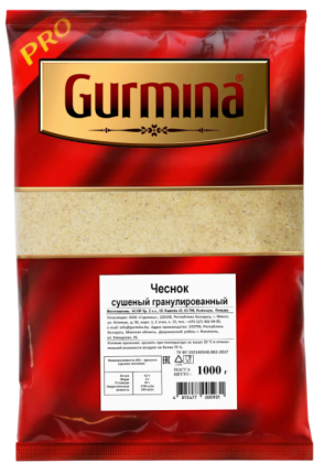 Чеснок сушеный гранулированный, 1 кг